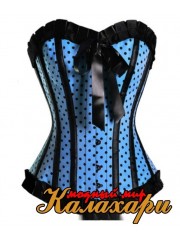 Корсет "Turquoise Polka Dot"