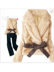 Полушубок "Fox Coat" (с поясом)