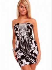 Платье "Bandeau Sequins"