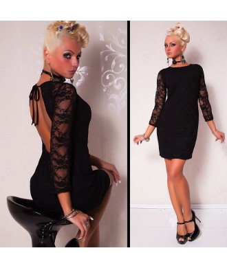 Платье "Long Sleeve Lace"