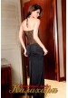 Длинное платье "Rhinesetones Gown"