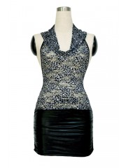 Платье-туника "Sheer Floral"