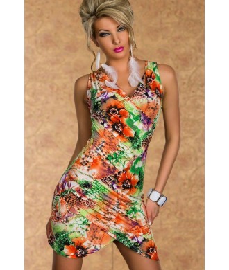 Платье "Blossomy Crisscross"