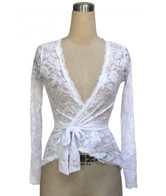 Накидка "Lace Wrap Top"